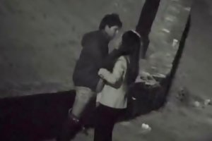 شب پارک , انجمن با زن,